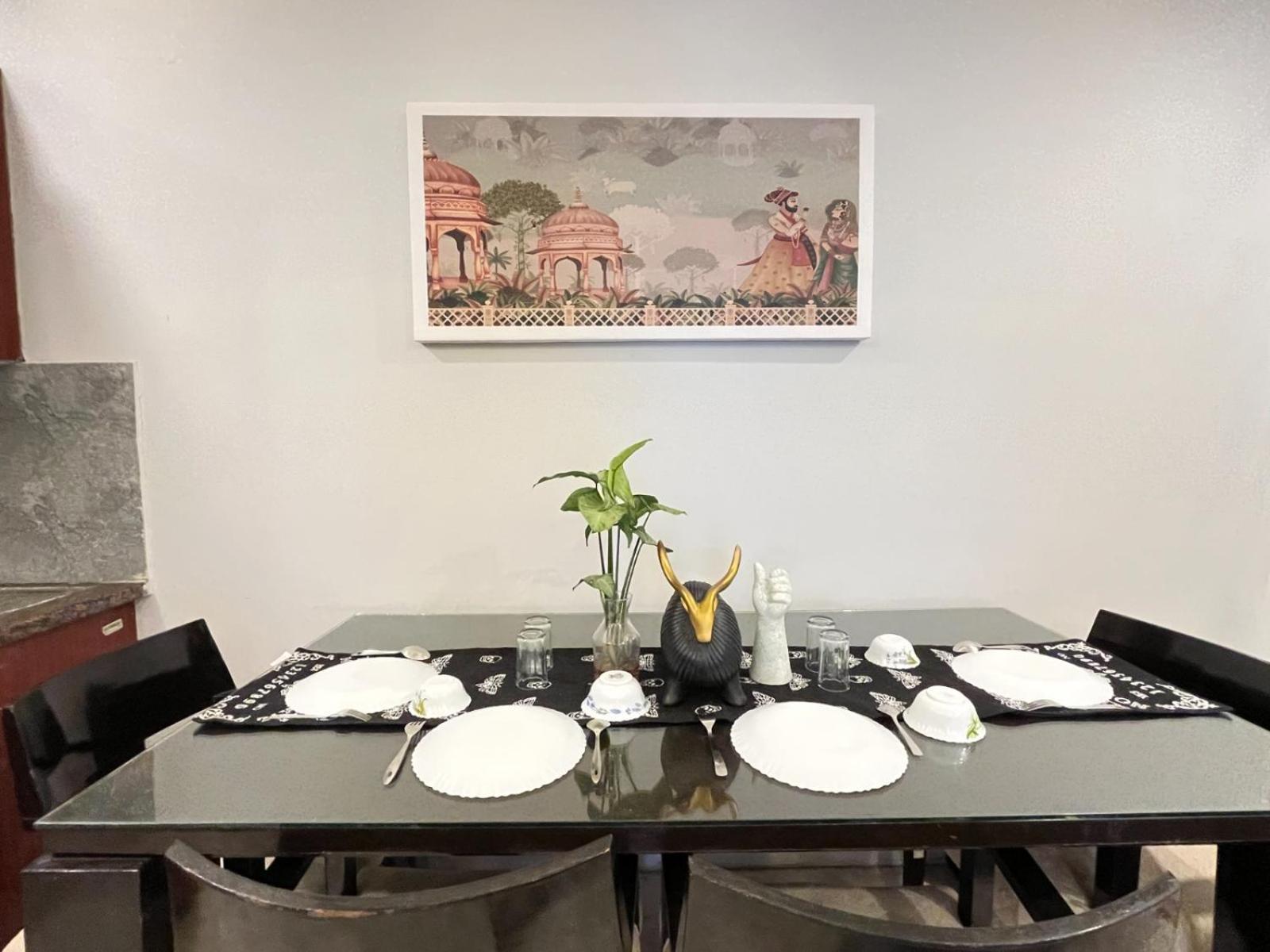 Bedchambers Serviced Apartments, Sector 38 Gurgaon Esterno foto