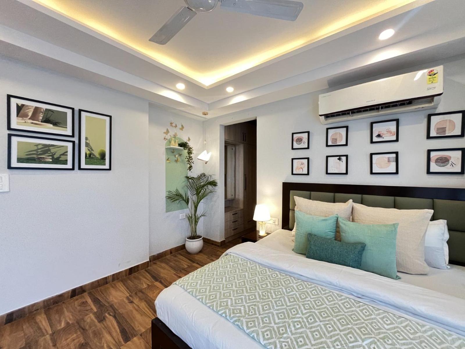 Bedchambers Serviced Apartments, Sector 38 Gurgaon Esterno foto