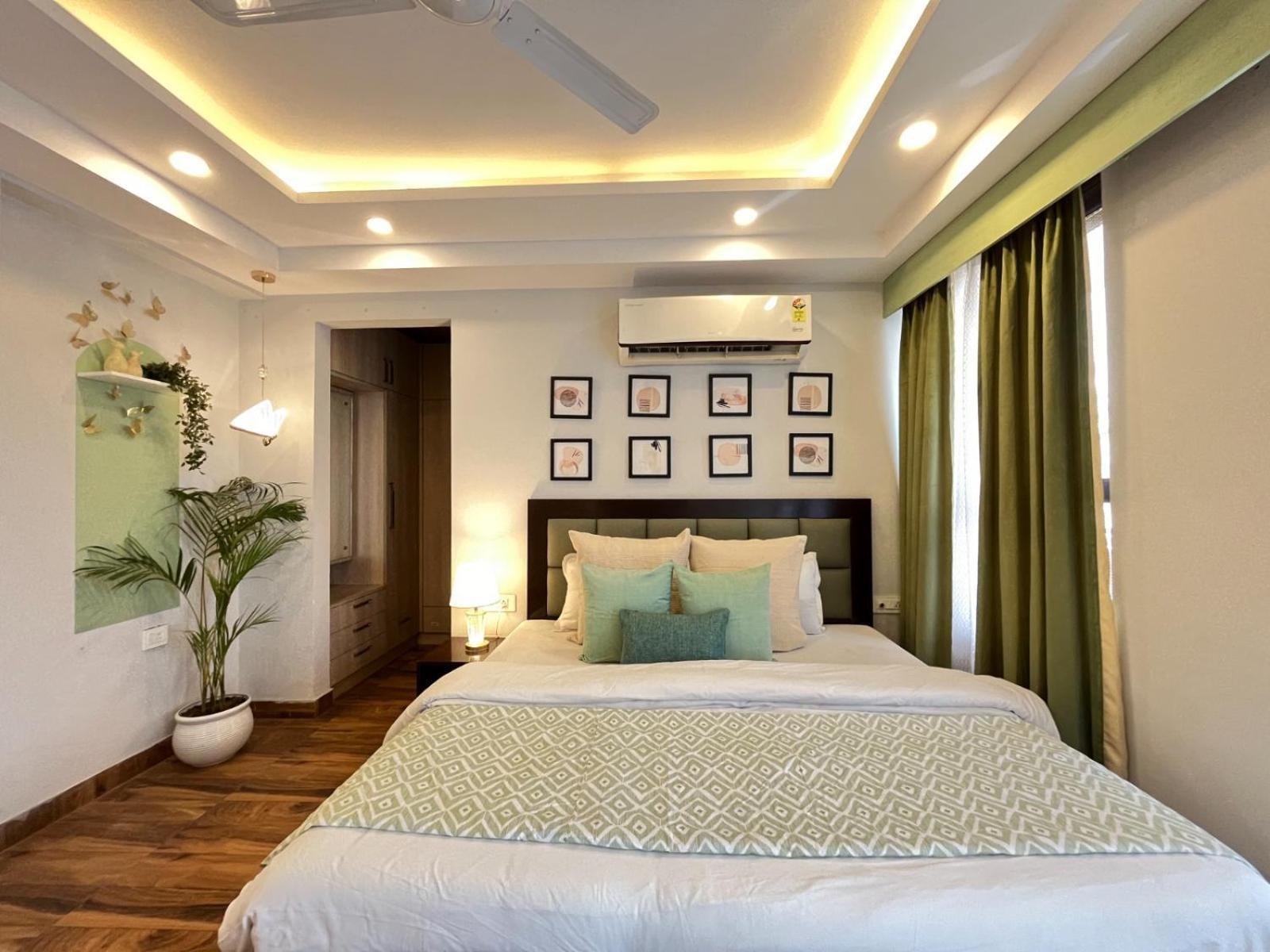 Bedchambers Serviced Apartments, Sector 38 Gurgaon Esterno foto