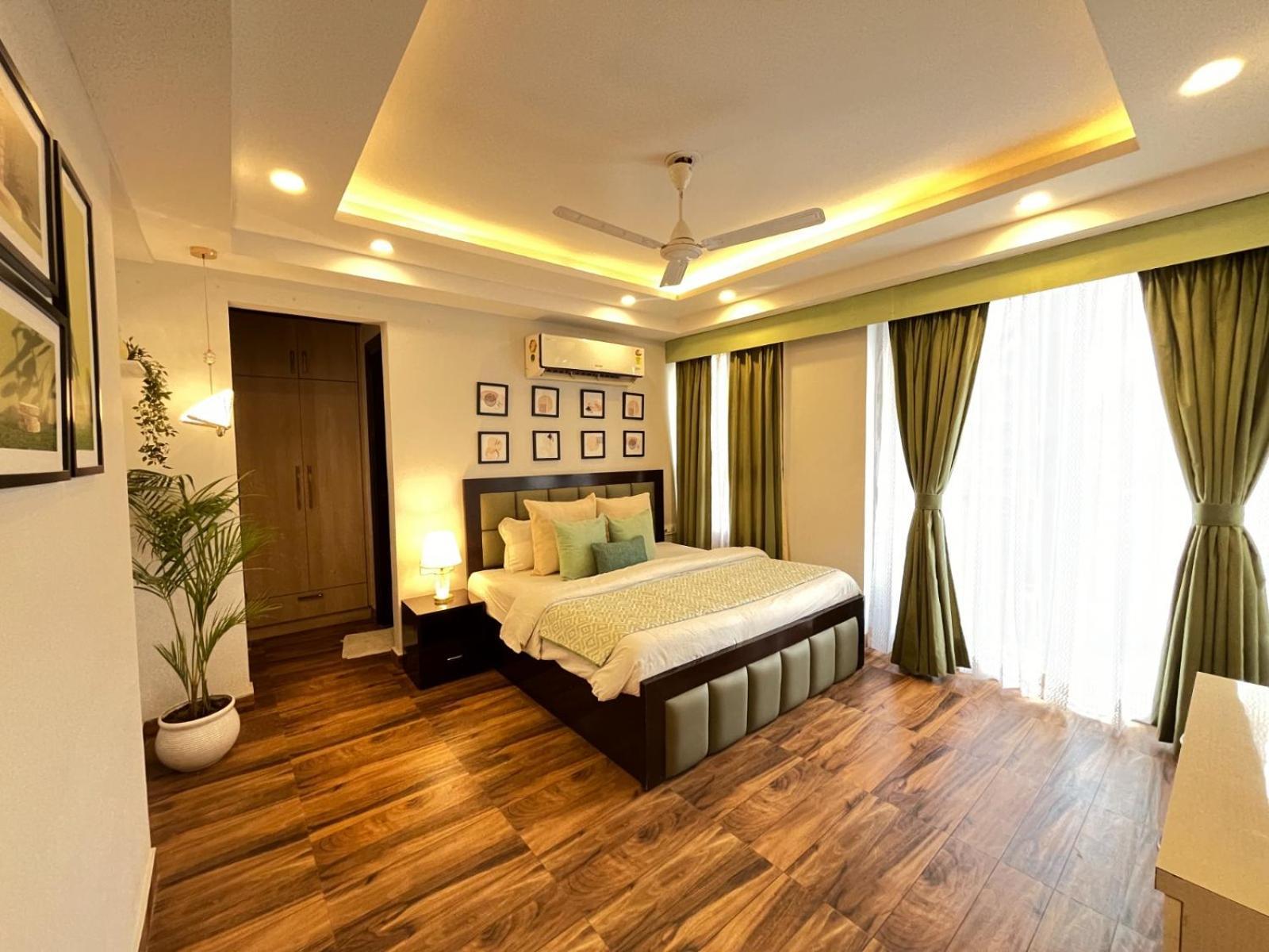 Bedchambers Serviced Apartments, Sector 38 Gurgaon Esterno foto