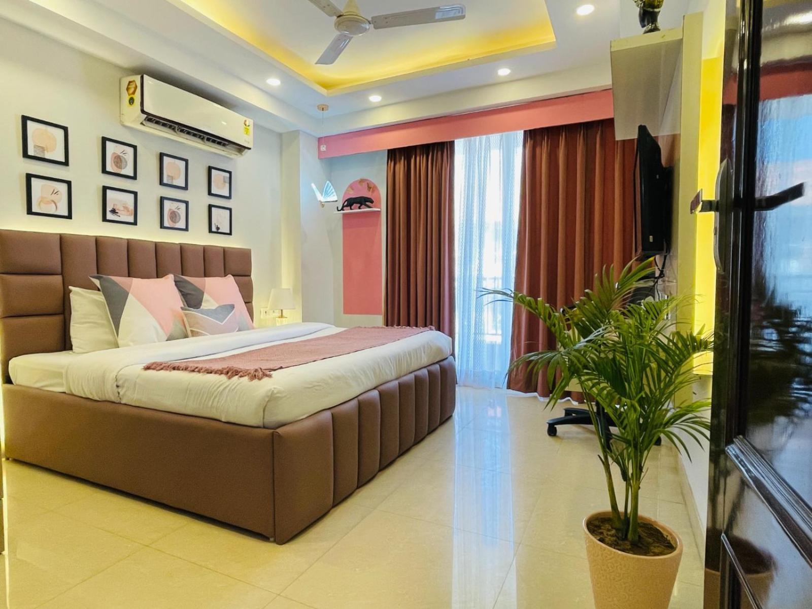 Bedchambers Serviced Apartments, Sector 38 Gurgaon Esterno foto
